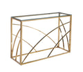 Console CALVIN gold transparent 120x40x78cm