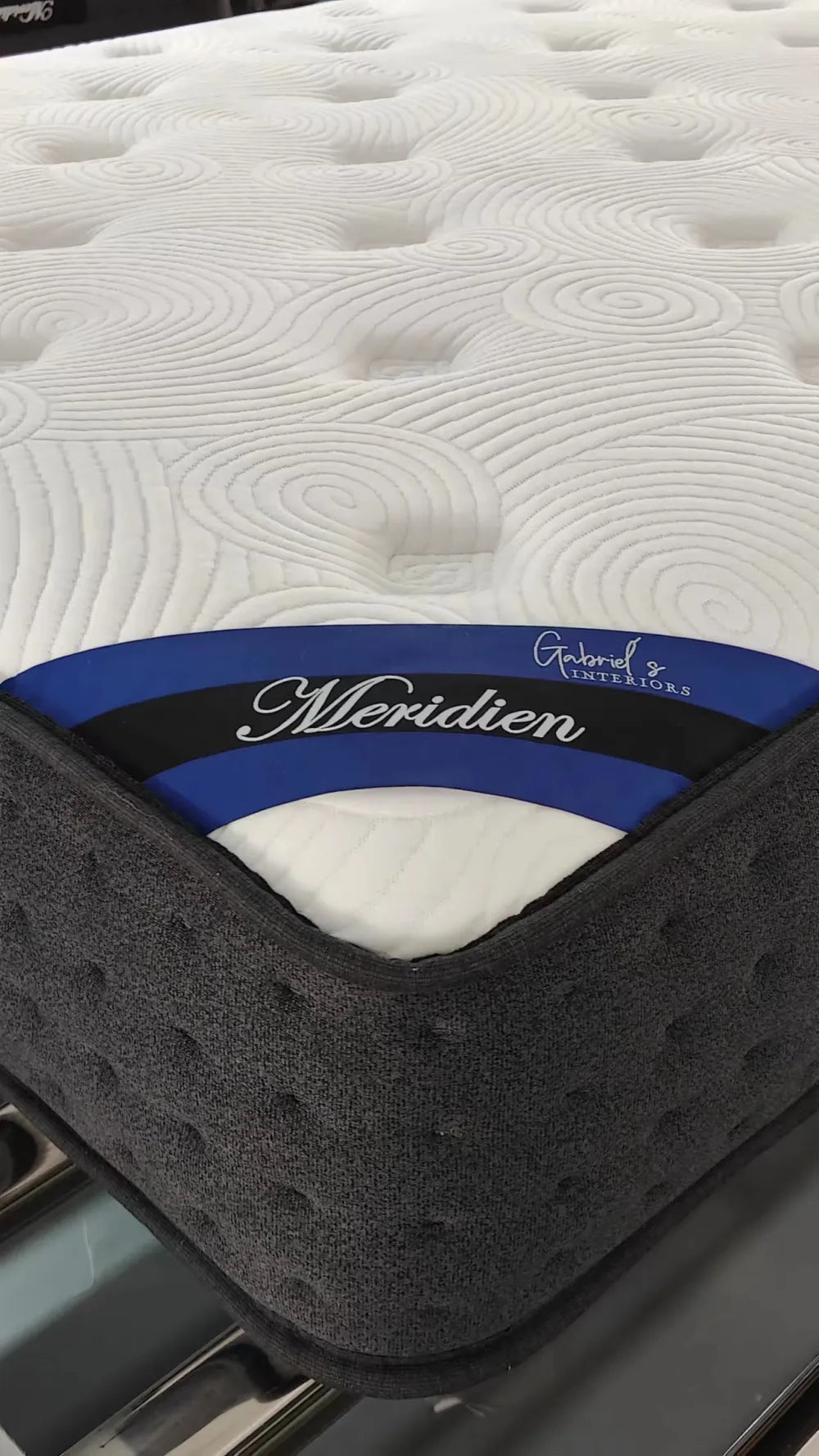 Matelas MERIDIEN à ressorts ensachés 140x190 cm épaisseur 25 cm