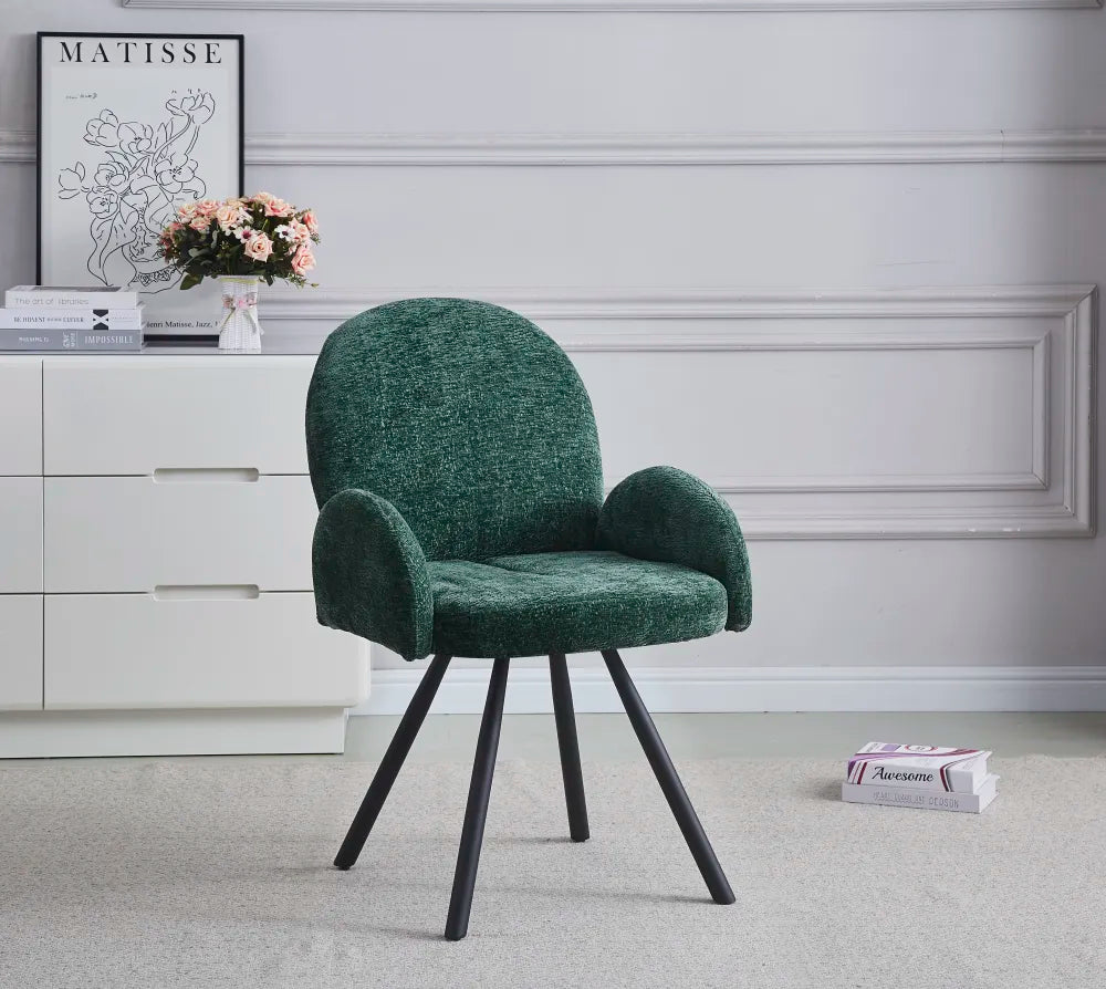 Chaise MIMI métal noir VERT SAPIN, BLEU, ANTHRACITE, MOKA et ECRU