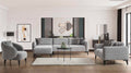 Canapé NEVADA RELAX 275x180cm BEIGE et GRIS